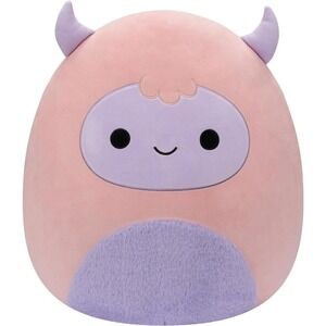 NWT Kelly Toys Squishmallows 2023 Ronalda Pink Purple Yeti 11 Inch